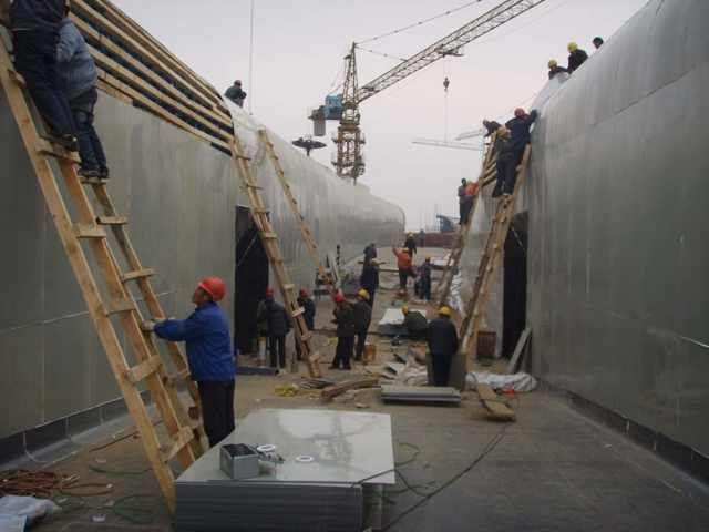 缘丰木塑建筑模板在路桥曲面砼施工中的成功应用 - 缘丰木塑建筑模板