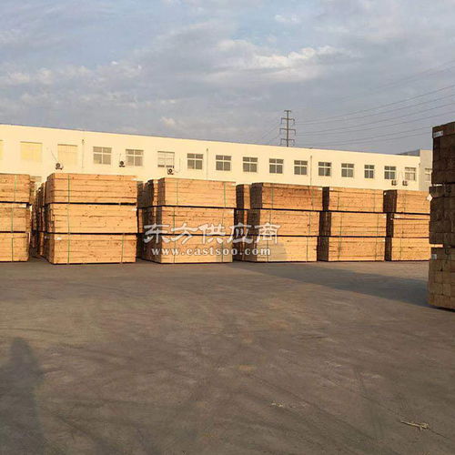 日照辰丰木材加工厂 建筑桥梁木方厂家 桥梁木方图片
