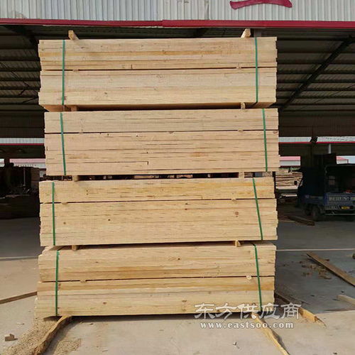 3米铁杉建筑木方加工厂 3米铁杉建筑木方 日照博胜木材加工图片